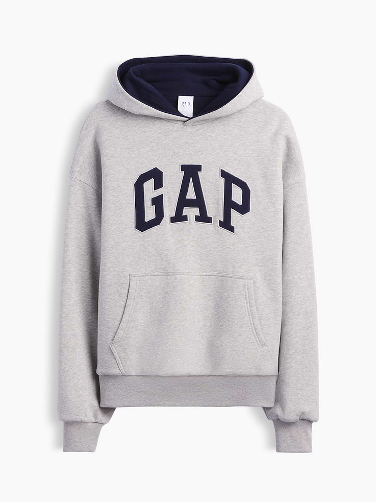 Image 7 of 8, Adult VintageSoft Reversible Oversized Logo Hoodie