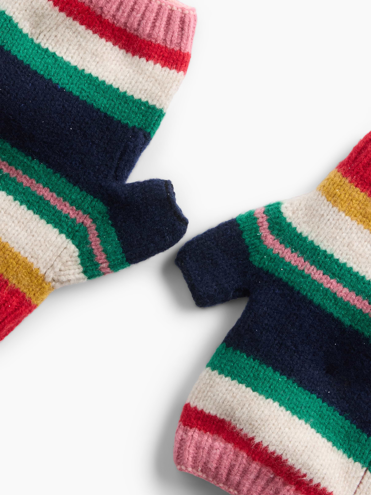 Image 2 of 2, CashSoft Fingerless Mittens