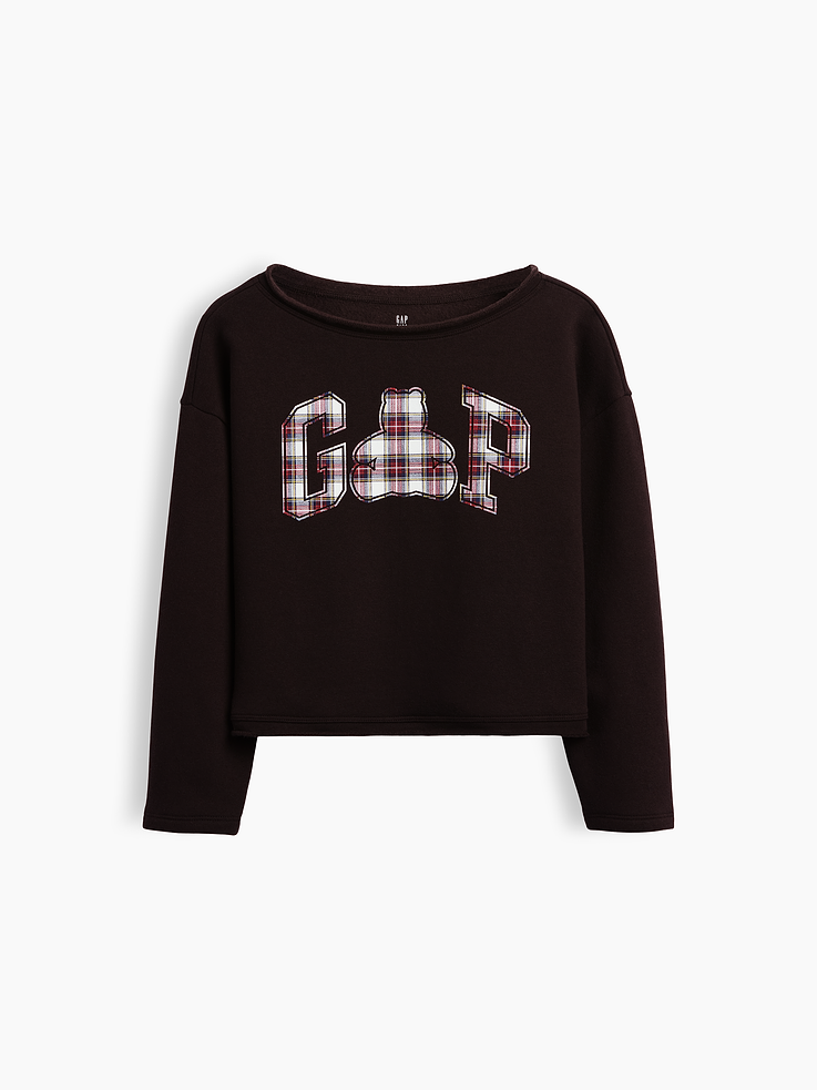 Image 6 of 6, Kids VintageSoft Rollneck Logo Sweatshirt