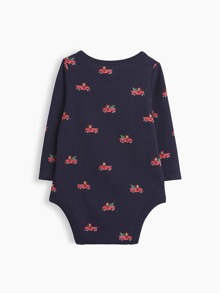 Image 2 of 2, Baby First Favorites Organic Cotton Print Bodysuit