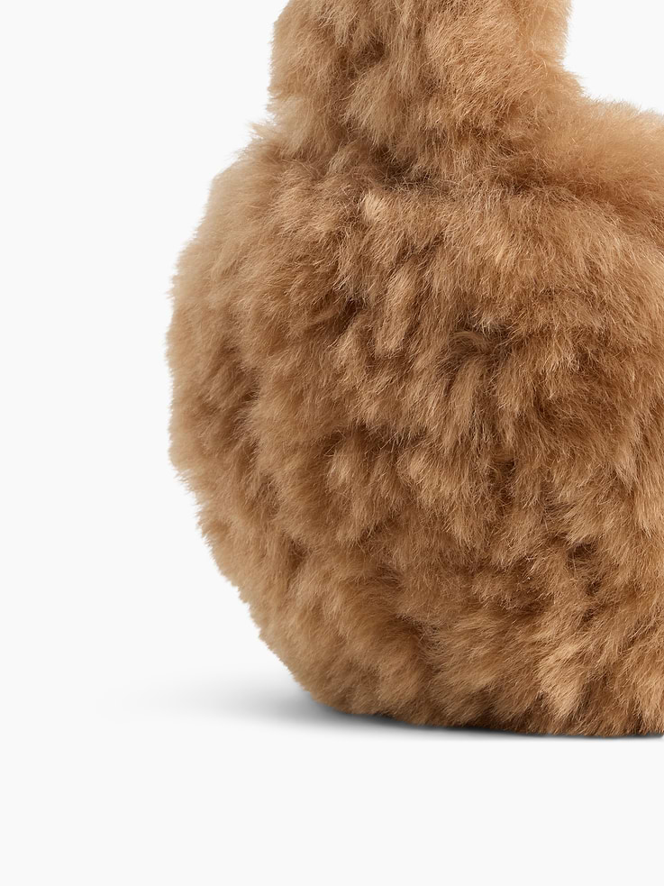 Image 2 of 2, Toddler Sherpa Bear Earmuffs
