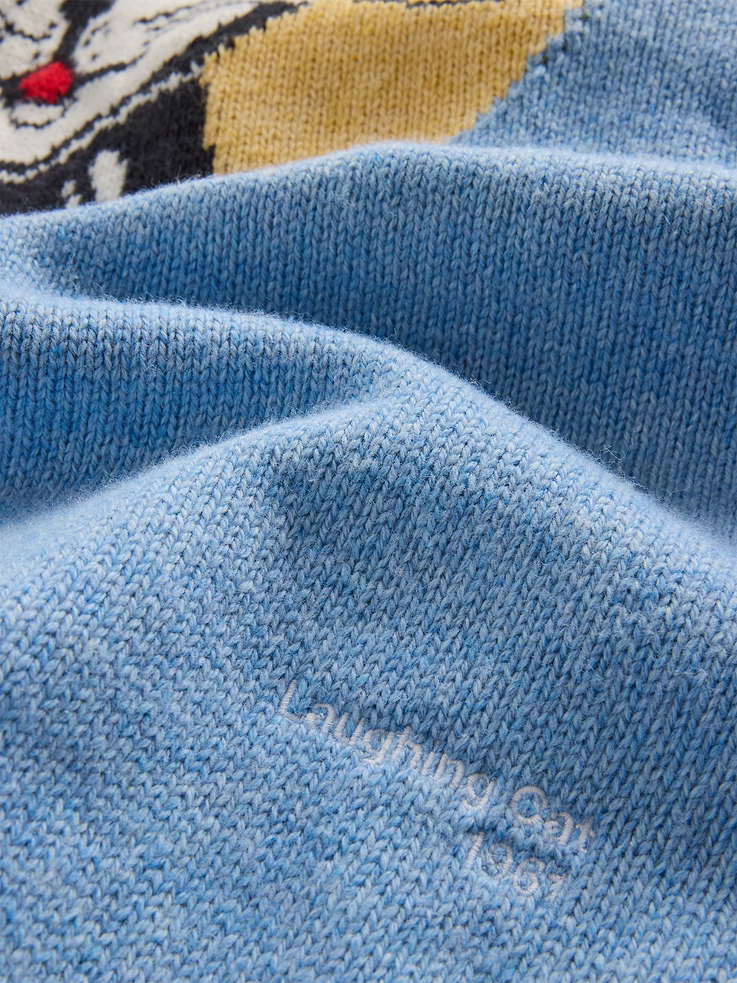 Image 6 of 9, Gap | Lichtenstein | Whitney | Laughing Cat Sweater