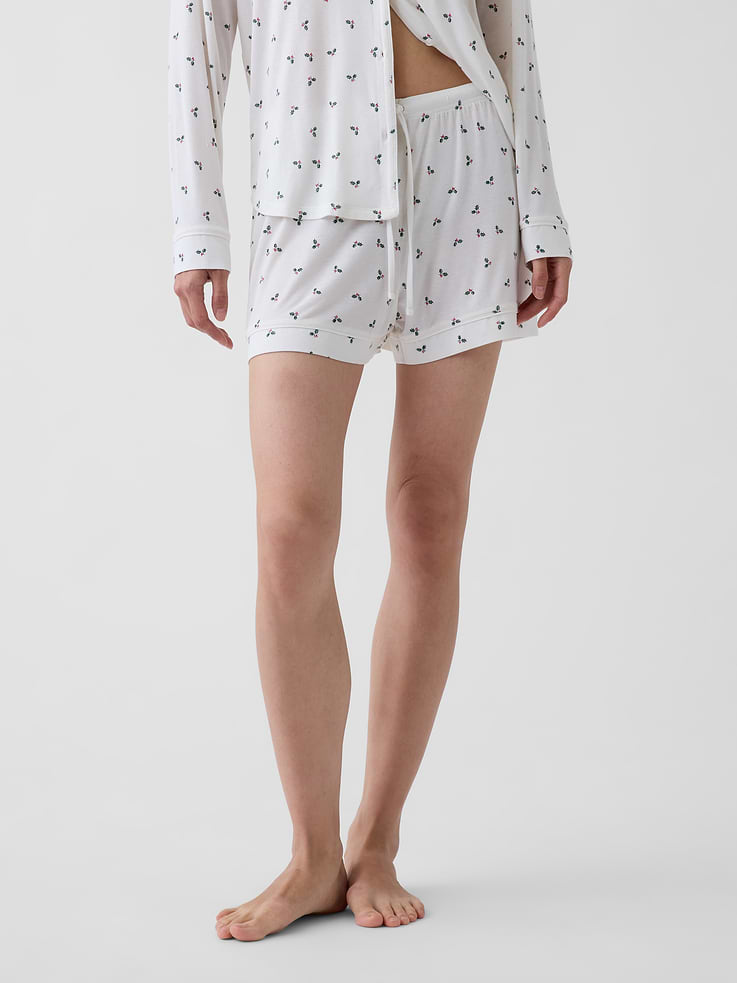 Image 2 of 6, SoftMade Modal PJ Shorts