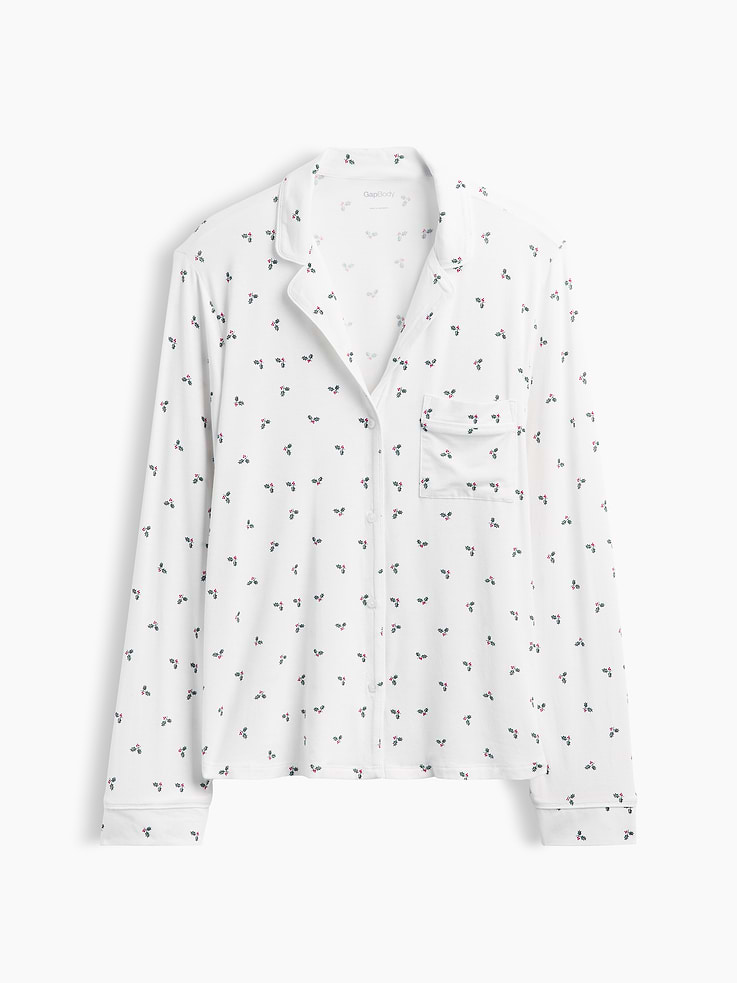 Image 5 of 5, SoftMade Modal PJ Top