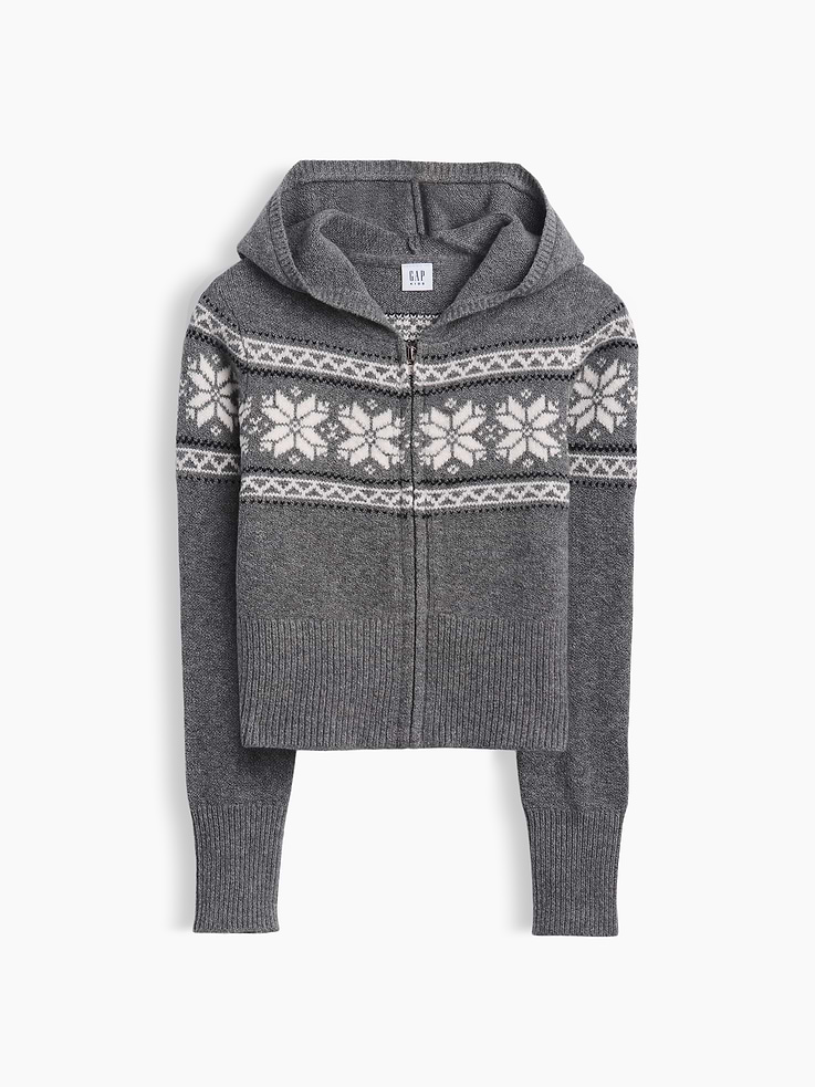 Image 2 of 5, Kids CashSoft Zip Sweater Hoodie