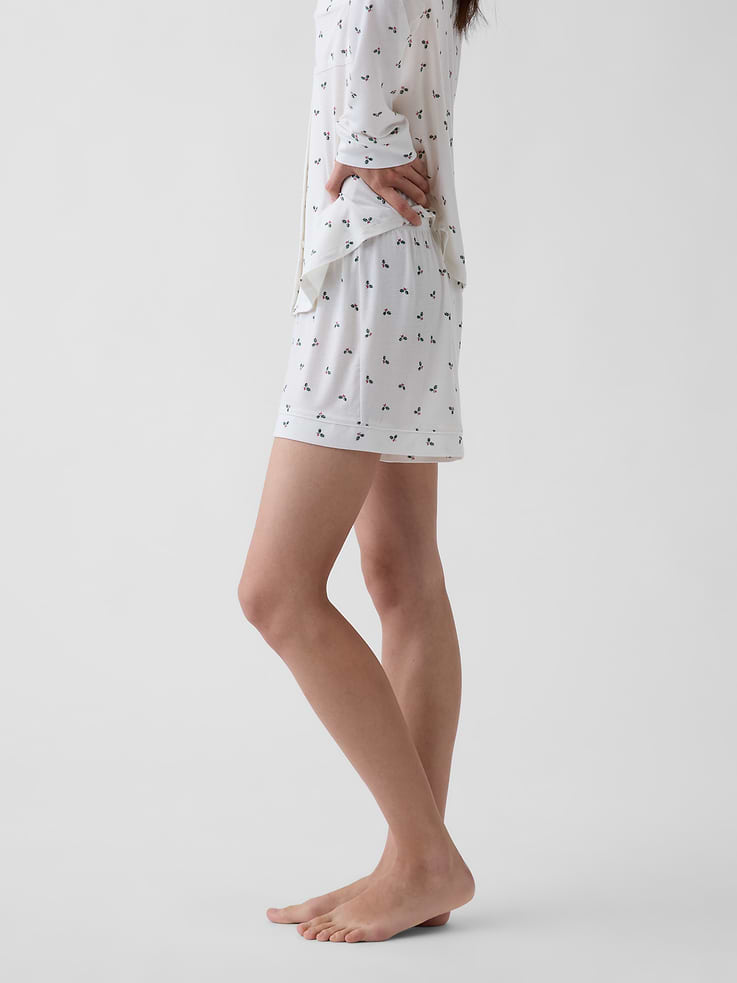 Image 3 of 6, SoftMade Modal PJ Shorts