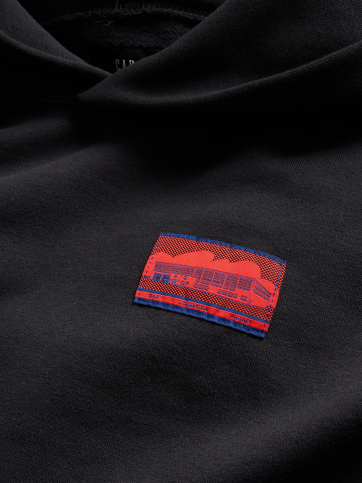 Image 6 of 9, Gap | Lichtenstein | Whitney | Standing Explosion Heavyweight Hoodie