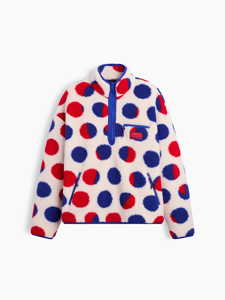 Image 8 of 10, Gap | Lichtenstein | Whitney | Cathedral #2 Quarter-Zip Sherpa Pullover