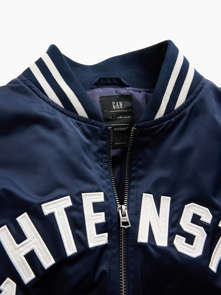 Image 8 of 10, Gap | Lichtenstein | Whitney | Standing Explosion Varsity Jacket