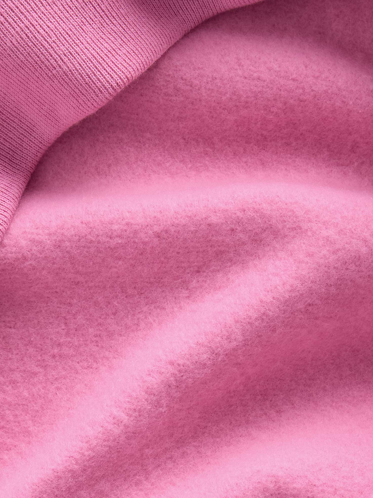 Image 4 of 5, Kids VintageSoft Oversized Mockneck Logo Sweatshirt