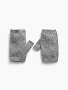 Image 1 of 2, Supersoft knit cotton-blend fingerless mittens., Ribbed hem., This product was made in a factory that invests in gender equity and women’s empowerment through RISE. Learn more at gapinc.com/equity ., Product #1184796