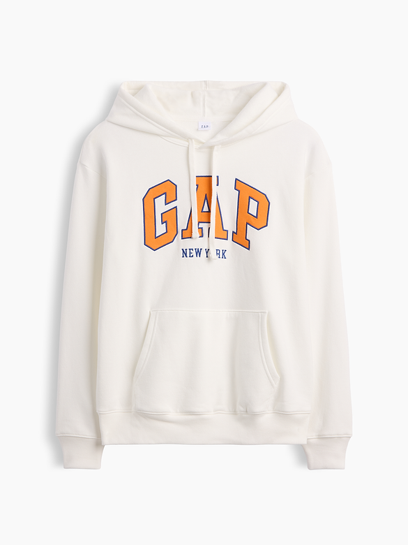 Relaxed Gap NY Logo Hoodie
