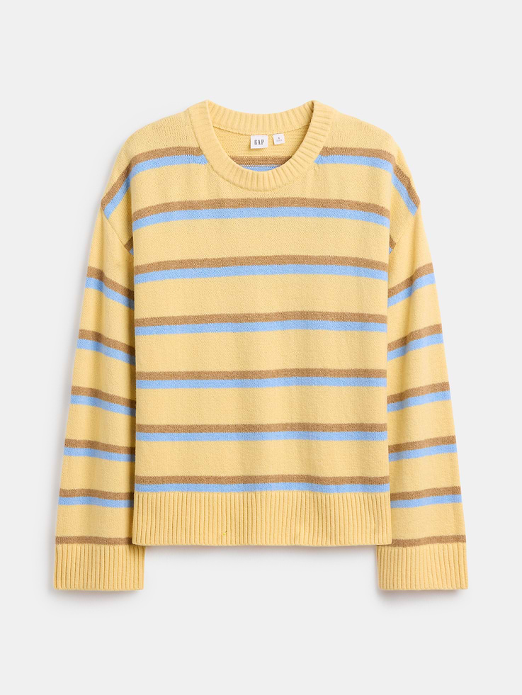 Image 5 of 5, Cashsoft Relaxed Crewneck Sweater