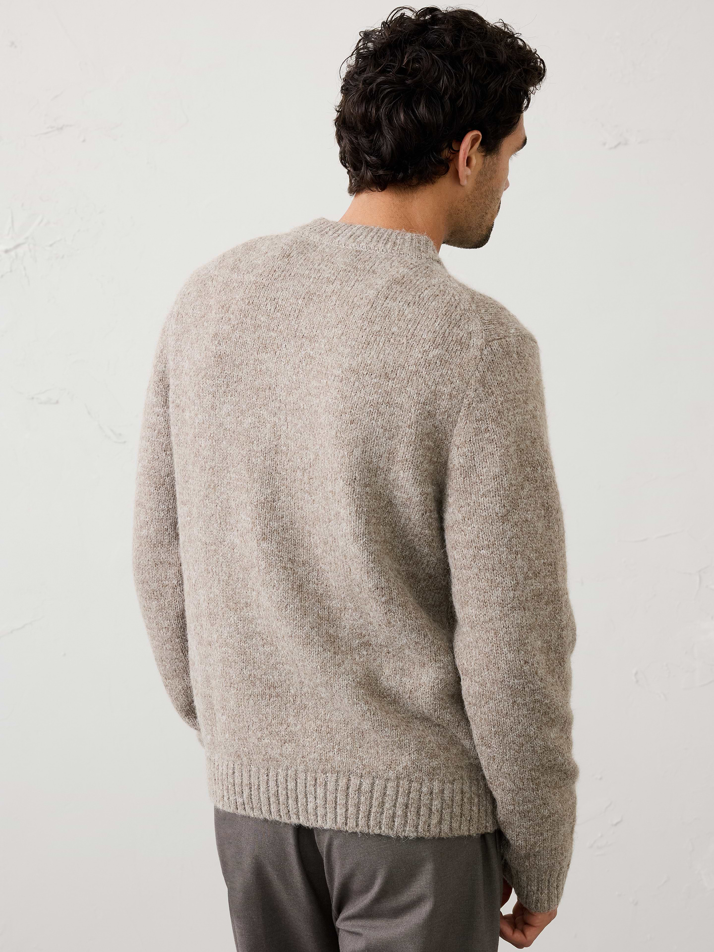 Image 2 of 4, Bomber Sweater Jacket