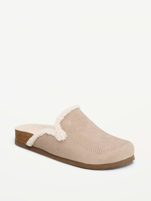 Sherpa-Lined Mule for Women