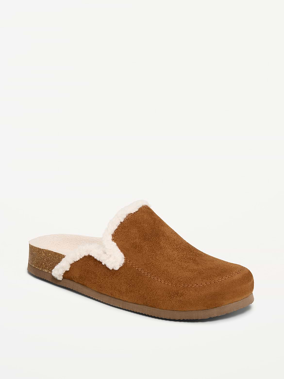 Sherpa-Lined Mule for Women