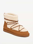 Image 1 of 1, sherpa lined, pull-on style, textured outsole, Product #1182023