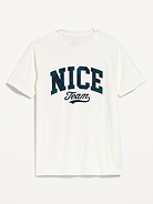 Image 2 of 2, Crew-Neck Graphic T-Shirt