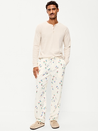 Image 2 of 2, Flannel Pajama Pants for Men