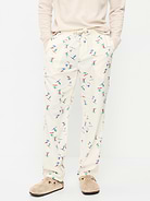 Image 1 of 2, elastic drawstring waist, faux fly, on-seam hip pockets, Product #905036