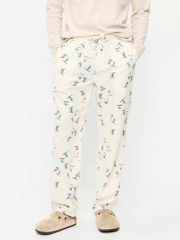 Flannel Pajama Pants for Men