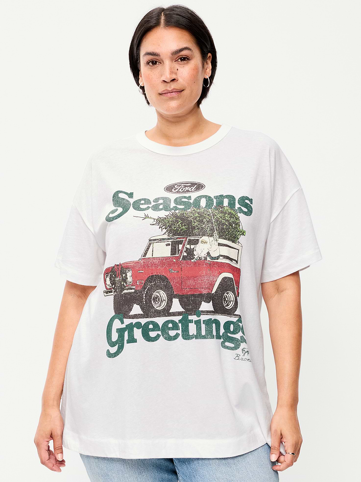 Image 8 of 9, Ford Bronco™ Oversized Tunic T-Shirt