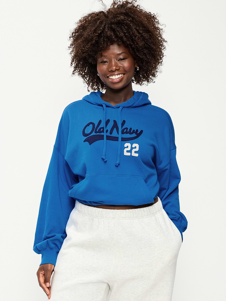 Image 4 of 7, SoComfy Bubble-Hem Hoodie Sweatshirt