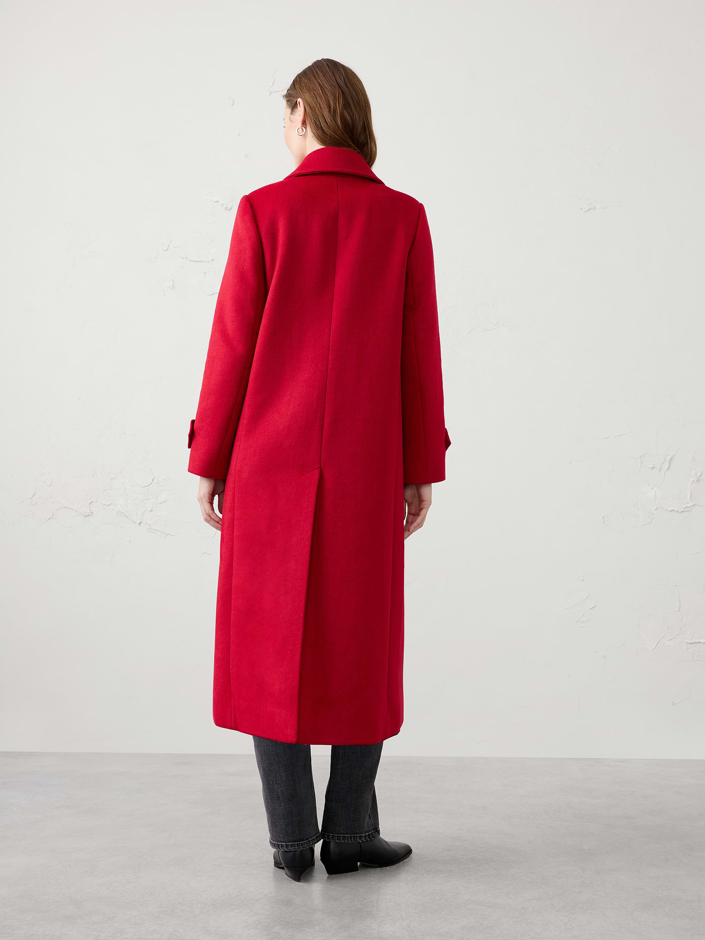 Image 2 of 4, Double Breasted Coat