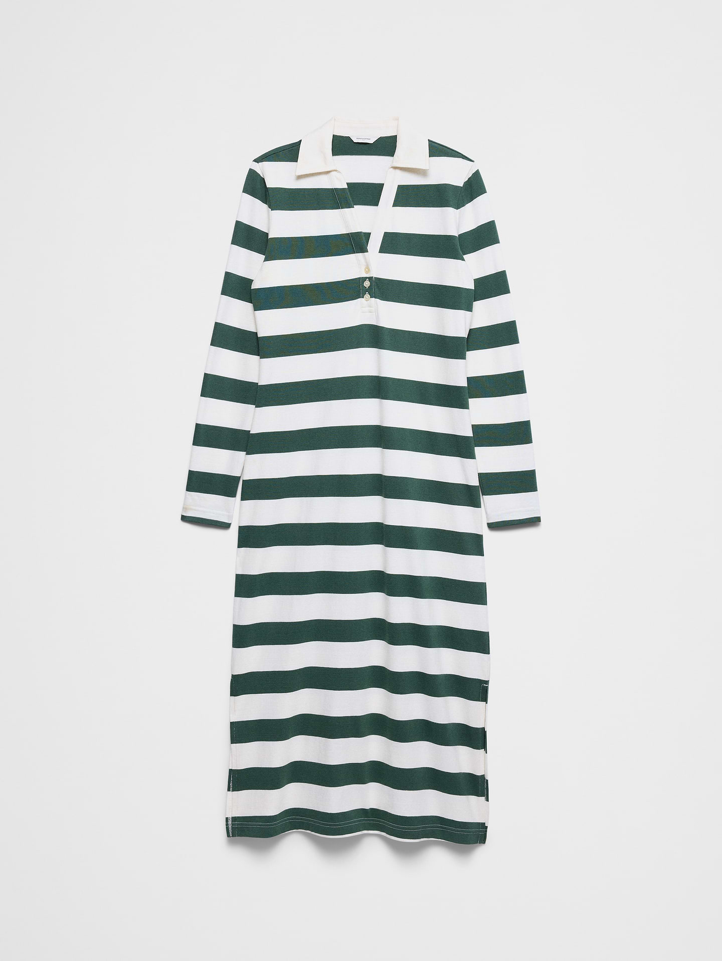 Image 4 of 4, Polo Knit Midi Dress