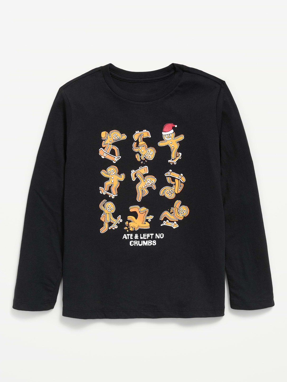 Image 1 of 1, crew neck, long sleeves, graphic at front, Product #906427