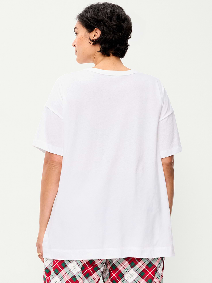 Image 9 of 9, Diet Coke® Oversized Tunic T-Shirt