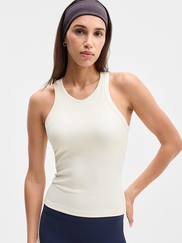 Reset Rib Built In Bra Tank