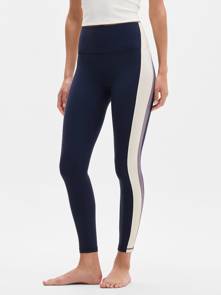 Image 2 of 6, Salutation Graphic Stripe Legging