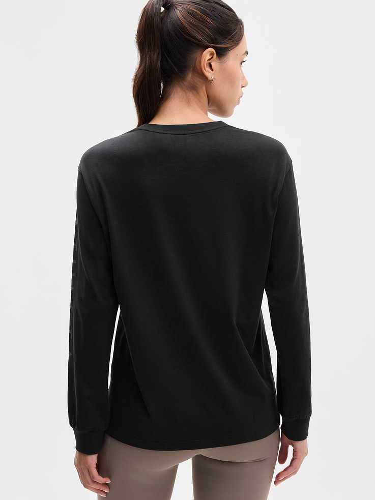 Image 3 of 4, Favorite Cotton Relaxed Graphic Top