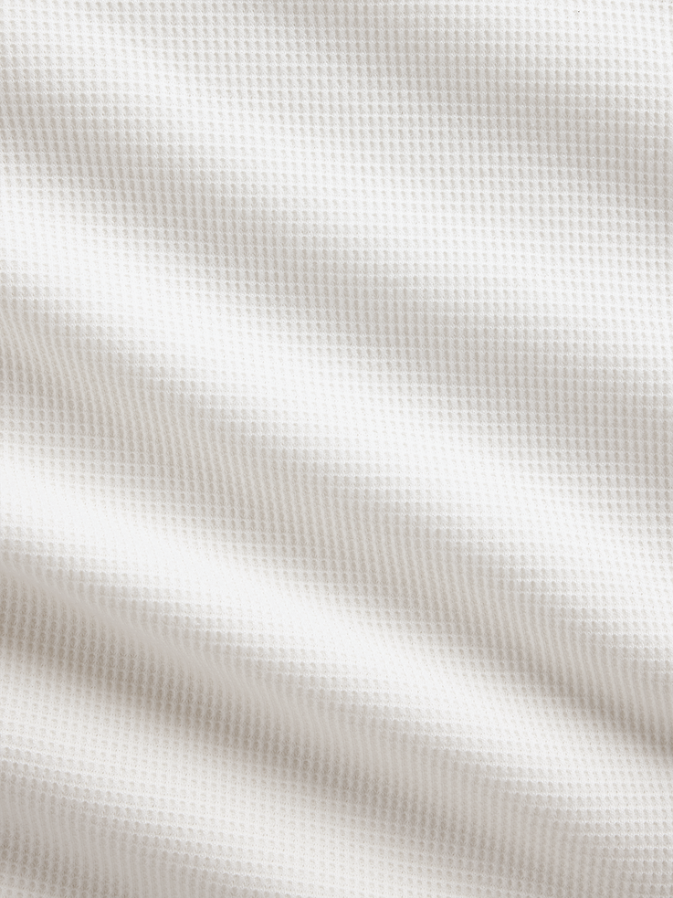Image 4 of 5, Waffle-Knit Crewneck T-Shirt