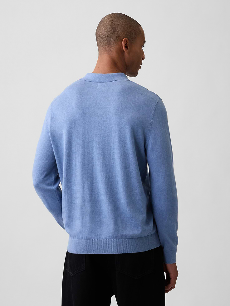 Image 2 of 5, Polo Sweater