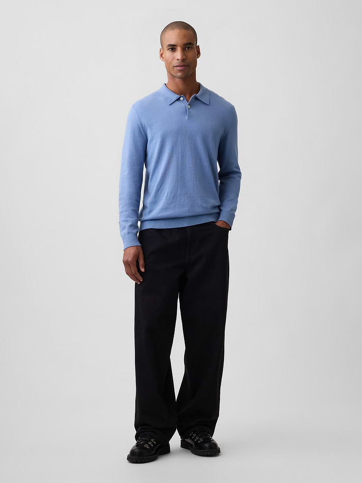 Image 3 of 5, Polo Sweater