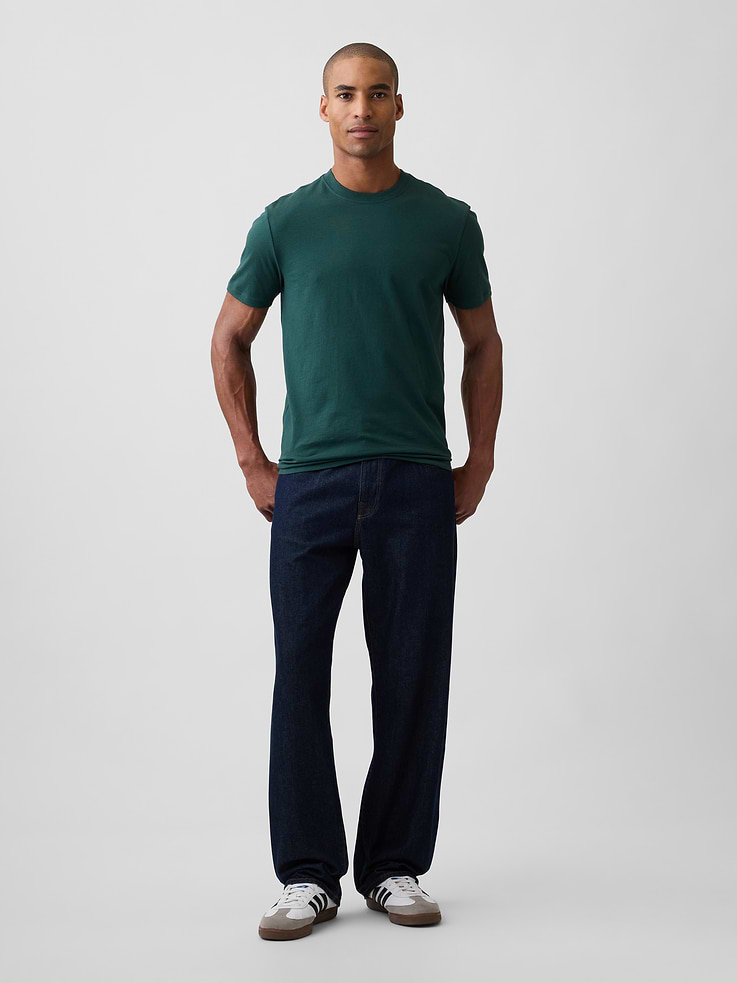 Image 3 of 5, Everyday Soft Crewneck T-Shirt