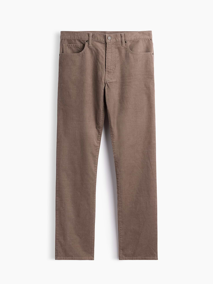 Image 6 of 6, Straight Corduroy Pants
