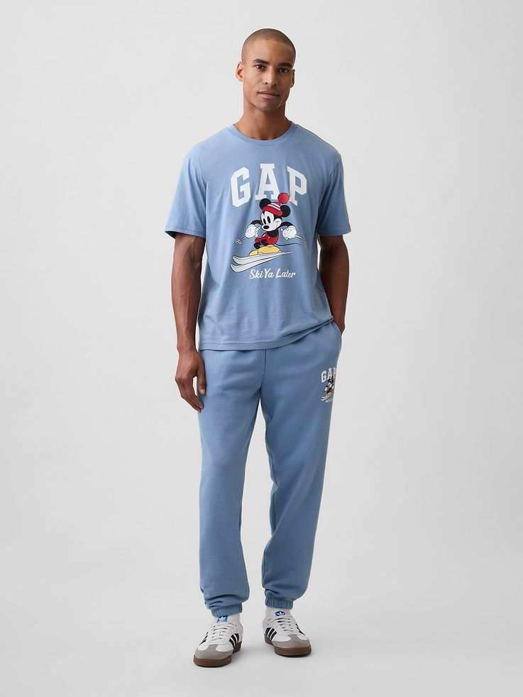 Image 3 of 5, Gap × Disney Mickey Mouse Everyday Soft Relaxed Graphic T-Shirt