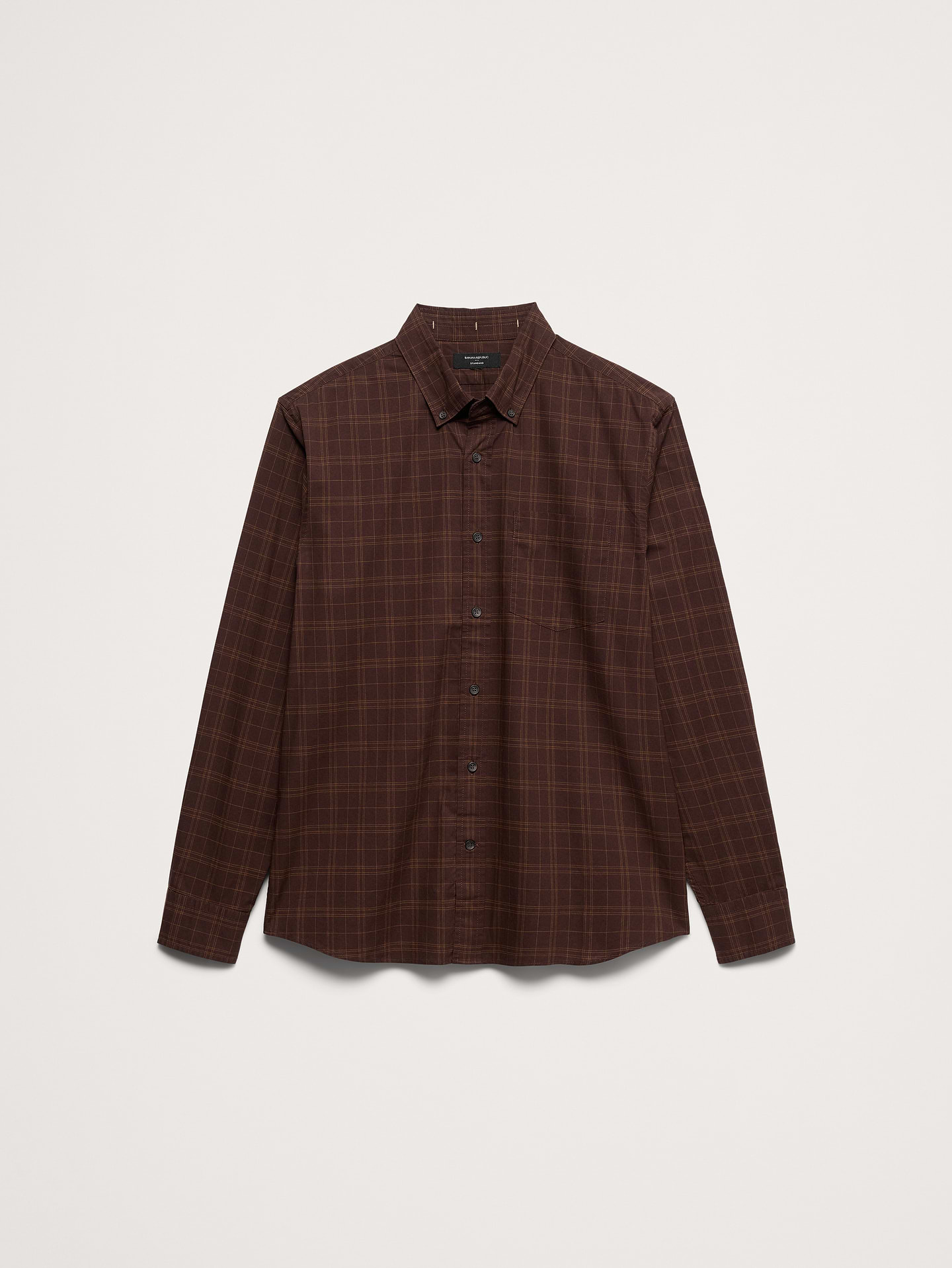 Image 7 of 7, Standard-Fit Softwash Cotton Shirt