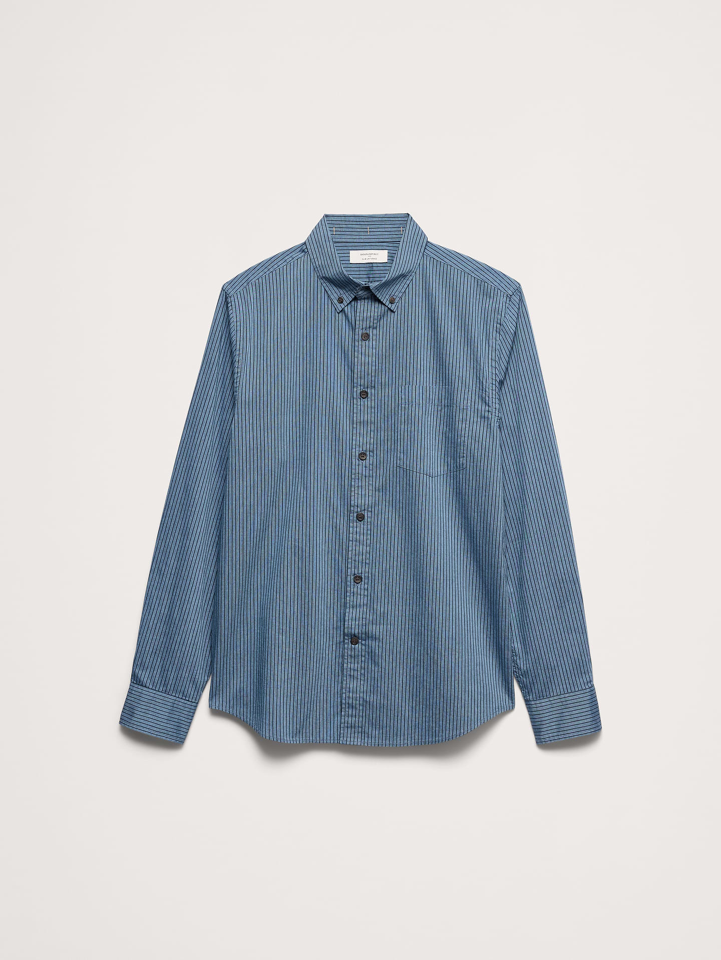 Image 7 of 8, Slim-Fit Softwash Cotton Shirt