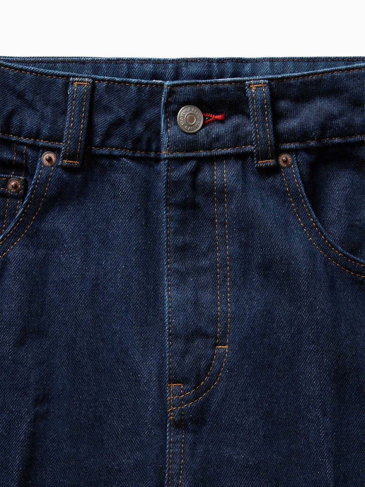Image 7 of 9, Gap × Victoria Beckham High Rise Straight Jeans, Cardmember Early Access