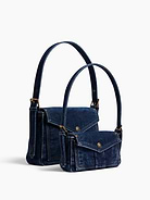 Image 8 of 8, Denim Envelope Bag