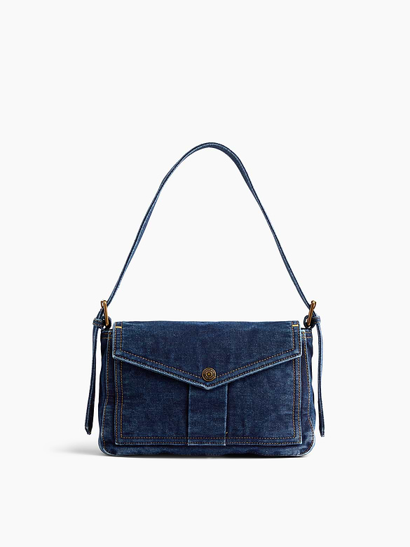 Denim Envelope Bag