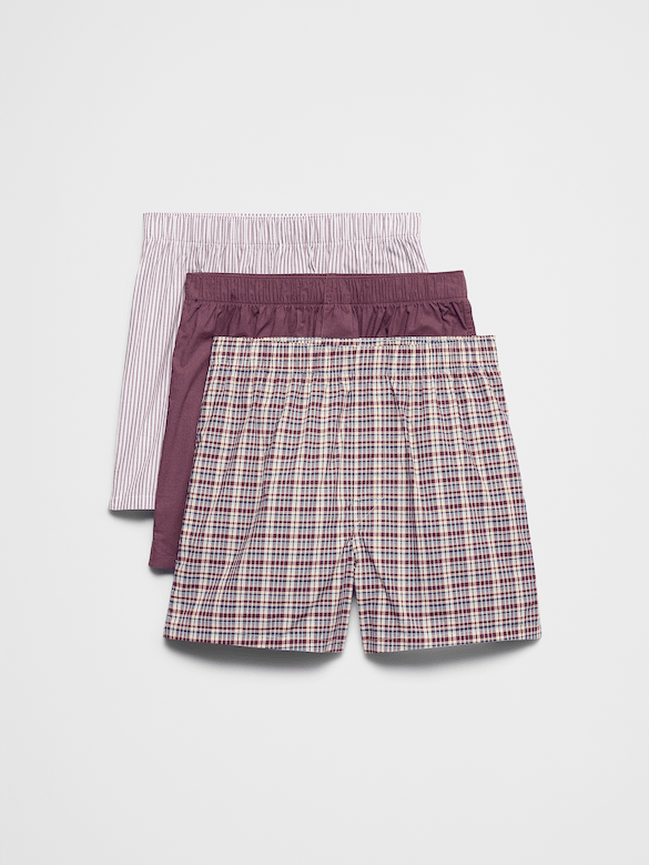 Cotton Boxers (3 Pack)