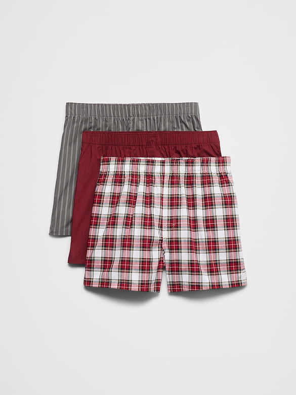 Cotton Boxers (3 Pack)