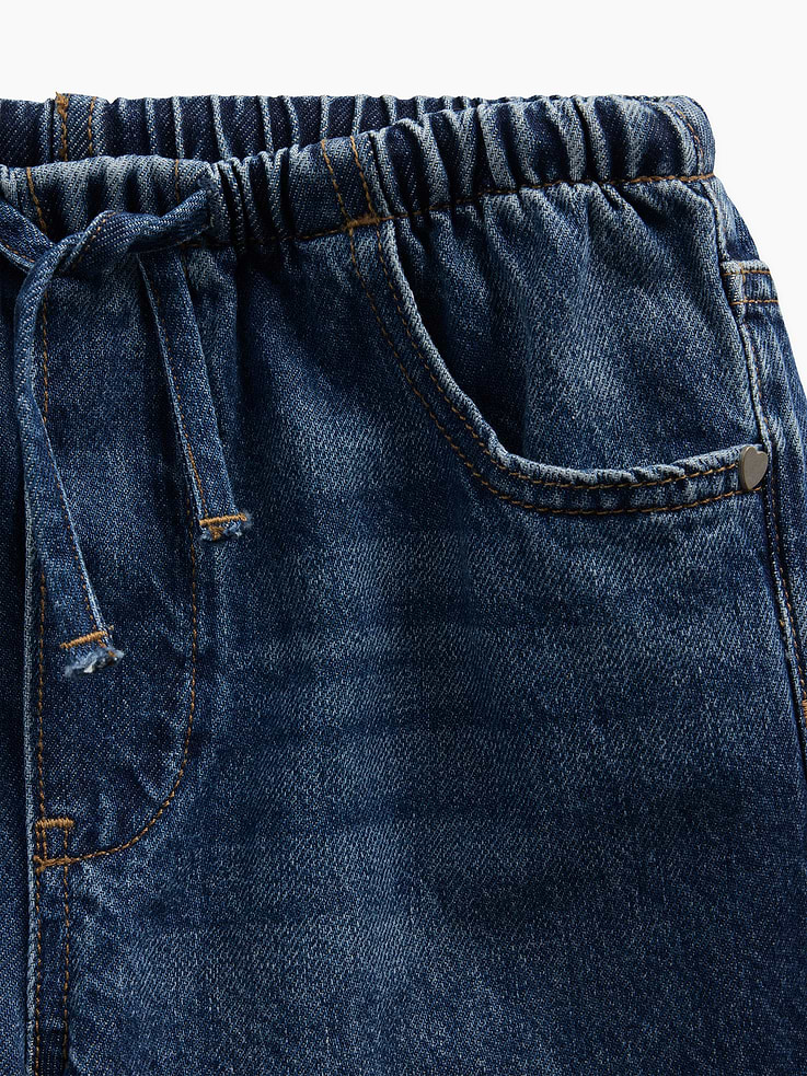 Image 6 of 6, Kids Low Rise Stride Easy Wide-Leg Jeans