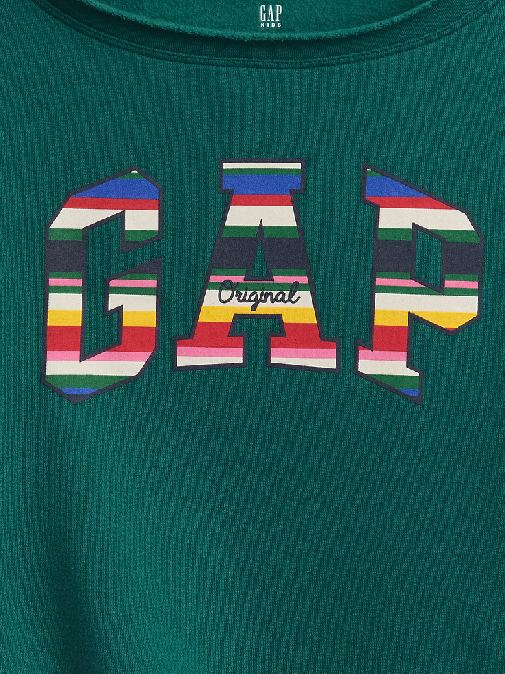 Image 4 of 6, Kids VintageSoft Rollneck Logo Sweatshirt