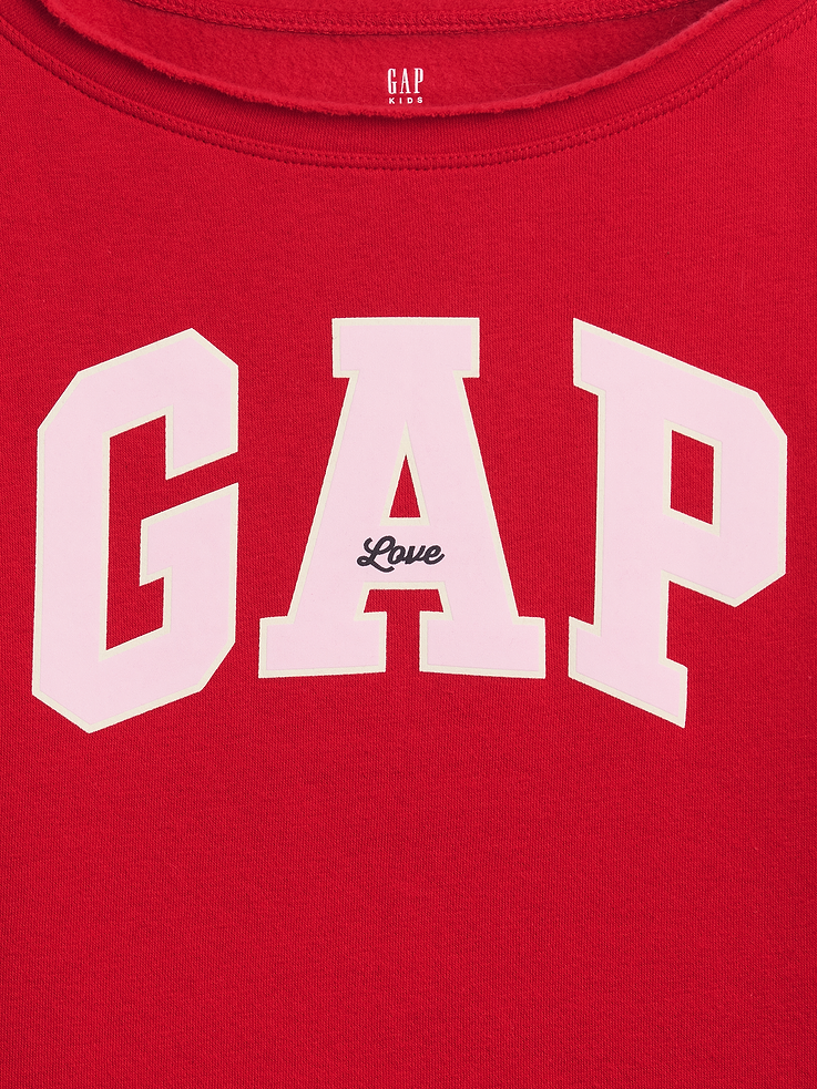 Image 4 of 6, Kids VintageSoft Rollneck Logo Sweatshirt